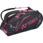 Yonex ヨネックス テニス　ラケットバッグ6 BAG2222R ブラック/ピンク