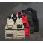 カメラマン ベスト メンズ アウトドアウェア メイクベスト 釣り 登山服 作業服 ミリタリー 多機能 メッシュ