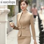 レディーススーツ上下スーツ　ワンピース　2点セット　OL通勤 面接　 ビジネス　オフィス/フォーマル 　七五三入学式/入社/卒業式　長袖