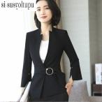 レディーススーツ上下スーツ　ワンピース　2点セット　OL通勤 面接　 ビジネス　オフィス/フォーマル 　七五三入学式/入社/卒業式　長袖