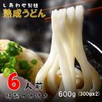 熟成うどん うどん 讃岐うどん 6人前 600g (300gx2袋) つゆ付き 1000円ポッキリ 送料無料 ポイント利用 お試し商品 サンプル jukusei6-tuyu