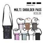 KIDONAki Donna MULTI SHOULDER PASS мульти- плечо чехол для пропуска стандартный товар чехол для пропуска подъёмник талон сумка сумка на плечо 