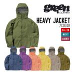 GREEN CLOTHING グリーンクロージング 24-25 HEAVY JACKET ヘビー ジャケット 早期予約 スノーボード ウェア