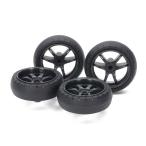 [SALE] Tamiya 15546 GP.546 low фрикцион большой диаметр barrel шина (31mm)&amp; карбоновый усиленный колесо (V спица )
