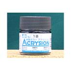【SALE】 GSIクレオス 水性カラー アクリジョン N-18 黒鉄色(10ml)