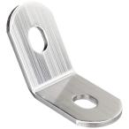  Kitaco (KITACO) aluminium крепление, опора 25-06 type 3mm толщина универсальный серебряный 529-0300060
