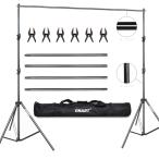 EMART фотосъемка для фон подставка 280x300cm зеленый задний подставка высота, ширина настройка возможность черный ma ключ штатив aluminium сплав производства крепкий . ржавчина -b