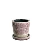  Dulton (Dulton) цветочный горшок посадочная машина 3.5 номер light purple поддонник имеется дыра есть керамика горшок цвет садоводство сопутствующие товары высота 9.5cm верхняя часть :φ1