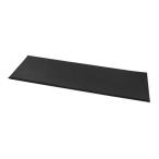 トラスコ TRUSCO オレンジブック 床材 足腰マット(厚さ17mm) 黒 450X1500mm TAM-4515-17 855-4970