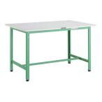 ショッピングTRUSCO トラスコ TRUSCO オレンジブック 軽量作業台 基本タイプ ヤンググリーン 1200X750X740mm AE-1200 YG 466-6917