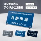 古物商 プレート W160mm×H80mm 許可証 看板 標識 穴あけ スタンド マグネット 磁石 両面テープ 質屋 金属くず商 紺色 警視庁公安委員会指定 選べる書体 kbt-01