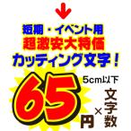 激安 短期用 カッティング文字 5ｃｍ以下 カッティングシート カッティングシール 切文字 文字 ステッカー シール　文字ステッカー 応援、集客、販促