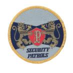 警備 ワッペン 織マーク Best ベスト S205