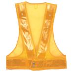 警備 夜光チョッキ 点滅式 黄メッシュ×黄 Best ベスト S995