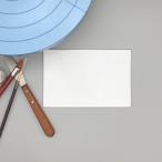 キャンバスシリーズ ホワイトボード 長方形(小) 15cm 日本製 国産 美濃焼 磁器 白磁 白い食器 角皿 絵付け用 陶板 陶絵付け ポーセリンアート
