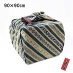 風呂敷 大判 90cm 縞小紋 紺 いせ辰 