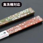 ショッピング箸 箸 食洗機対応 木製 芝桜 アクリア 食器洗浄機対応 お箸 おはし 若狭塗 日本製 国産 天然木 1膳 はし おしゃれ かわいい ギフト プレゼント