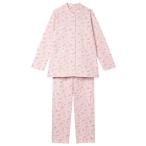 【wacoalワコール】Wingウィング　あったか肌側綿100％オーナメントプチローズパジャマ　EP6025