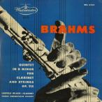 ＜中古LPレコード＞ブラームス：Ｃｌ五重奏曲Ｏｐ．１１５