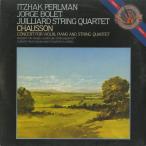 ＜中古クラシックLPレコード＞ショーソン：協奏曲Op.21/Ｉ.パールマン（ｖｎ）Ｊ.ボレット（ｐｆ）ジュリアードＱｔ./蘭CBS：D 37814