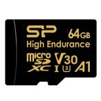  силикон энергия микро sd карта 64gb высокая прочность class10 UHS-1 U3 V30 A1 4K соответствует повторение видеозапись мониторинг камера SP064GBSTXDV3V1HSP[ Nintendo Switch 2 соответствует не возможно ]