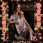 お洒落シルクプリントネグリジェ330078wb11