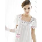 お洒落シルクプリントネグリジェ730014wb