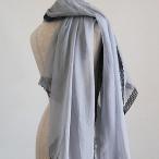 レース淵ストールグレー-7003