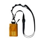 DOD(ディーオーディー) ウサゼニーレ ナイロン ミニ財布 三つ折り財布 イエロー ユニセックス アウトドア 手ぶら ストラップ BG1-