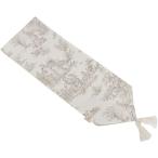 Jennifer Taylor ジェニファーテイラー テーブルランナー 大柄 30×180cm Toile de Jouy トワル ド ジュ