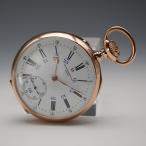 1898 год примерно Швейцария Patek * Philip . средний? часы K18 чистое золото открытый лицо работа хороший 