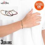 Yahoo! Yahoo!ショッピング(ヤフー ショッピング)wakami ワカミ ブレスレット メンズ アクセサリー メタル 蝋 レディース アクセ ペアルック