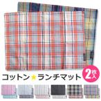 ランチマット2枚セット ランチクロス 2枚入り 子ども 男の子 女の子 学校 クロス ナフキン ランチ プリント 横長 給食 2点以上でメール便送料無料