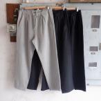 LA MOND. ラモンド CASHMERE TOUCH HRMS LINE SLACKS 3 colors LM-P-131