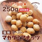 香ばしい ロースト マカダミアナッツ 250g  塩味 無添加 素焼き マカデミアナッツ おやつ おつまみ