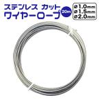 �X�e�����X �J�b�g ���C���[���[�v 20m / 1.0mm 1.5mm 2.0mm ��������