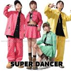 ダンス衣装 セットアップ ガールズ ヒップホップ ファッション K-POP 韓国 ダンスウェア ビスチェ ベスト デニムパンツ 黒 デニム