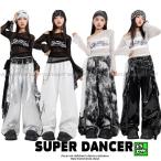 ショッピングダンス 衣装 ヒップホップ ヒップホップ 衣装 キッズダンス衣装 セットアップ 韓国 子供ダンス服 派手 緑 黄色 K-POP hiphop 男の子 ガールズ ナンバリング シャツ パンツ
