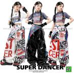 ヒップホップ 衣装 キッズダンス衣装 セットアップ K-
