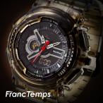 Yahoo! Yahoo!ショッピング(ヤフー ショッピング)腕時計 メンズ腕時計 レディース腕時計 ブランド FrancTemps フランテンプス SYNAPSE シナプス  クリア スケルトン デジタル アナログ