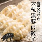 お徳用大粒黒豚生肉餃子72個入 / 鹿児島県産 黒豚ぎょうざ ギョウザ ギョーザ お取り寄せ グルメ ご当地 冷凍餃子 国産 国産野菜 焼き餃子 大粒餃子