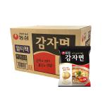 『農心（ノンシム）』じゃがいもラーメン（カムジャミョン）（■ＢＯＸ　４０入）　＜韓国ラーメン＞