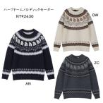 ショッピングラッピング 【最終処分特価セール！！】ザ・ノース・フェイス　NT92430　ハーフドームノルディックセーター［ウール］【無料ラッピング対応】