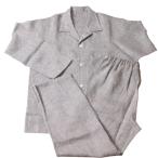 先染め メンズ パジャマ フランス産リネン カラーバージョン 紳士パジャマ 日本製 麻100％ a・sarari