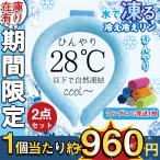 【数量限定！】ネッククーラー PCM お徳用 2点セット クールリング ネックバンド 涼しい 28℃自然凍結 結露しない 首掛け 子供 海水浴 熱中症対策