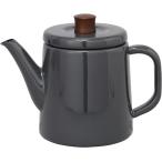 野田琺瑯 ケトル ホーロー 1.5L IH対応 グレー 日本製 ポトル PTR-1.5K GR