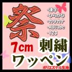 7cm 24色×24色 (ポリエステル)刺繍ワッペン