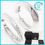 新品同様 エンポリオアルマーニ EG3297 ピアス シルバー925 キュービック EMPORIO ARMANI 送料無料