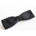  Vintage одноцветный зажим тип бабочка галстук чёрный *S bow Thai Piaa nes черный party формальный 