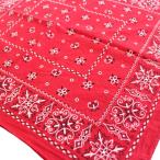 60s ELEPHANT BRAND Elephant бренд . Mark сверху нос FAST COLOR хлопок бандана красный *56 Vintage носовой платок 100 .. . глава уголок имеется 